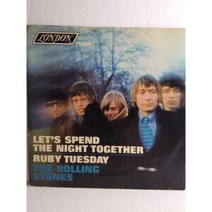 The Rolling Stones - Let's Spend The Night Together 7" Single 1967 London 45 RPM